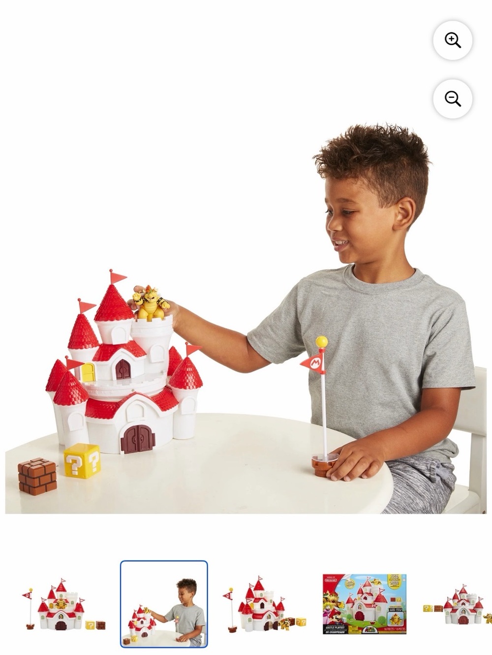 Super Mario Kingdom Castle Playset
